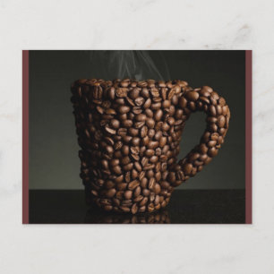 Amazing coffee photo-3 postcard