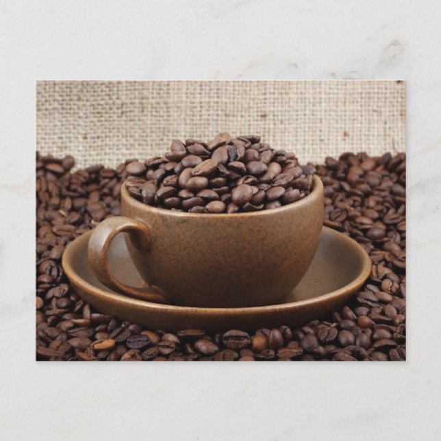 Amazing coffee postcard (Front)