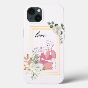 Amazing, Cool, Pink Couple iPhone 13 Case