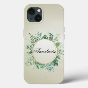 Amazing, Cool, Silver whit your name iPhone 13 Case