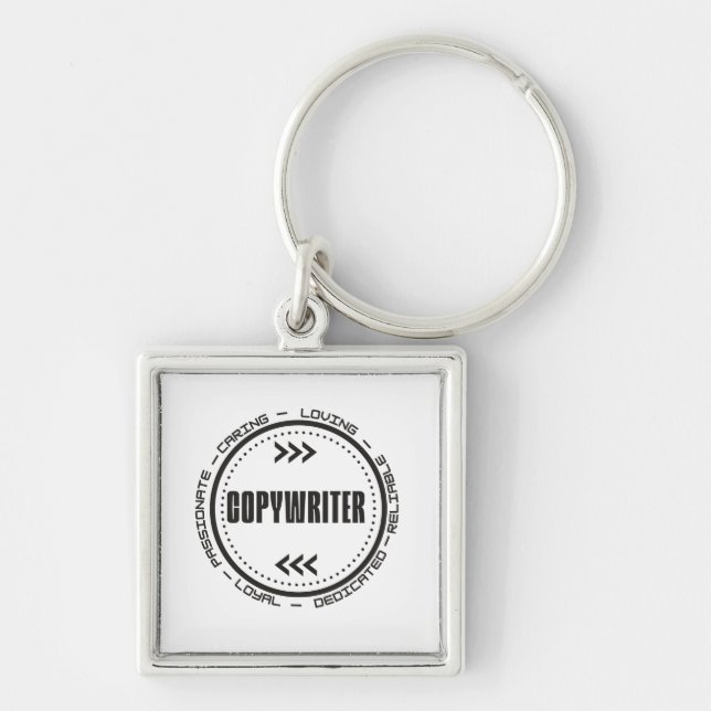 Amazing Copywriter Keychain (Front)