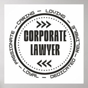 Amazing Corporate Lawyer Poster