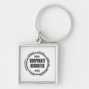 Amazing Corporate Recruiter Keychain