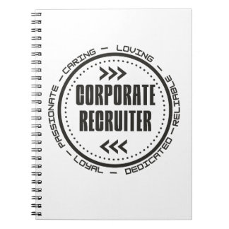 Amazing Corporate Recruiter Notebook