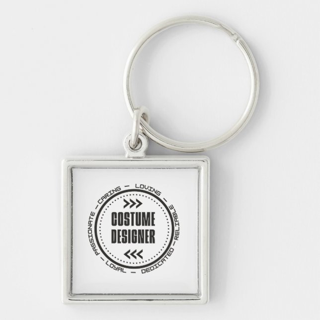 Amazing Costume Designer Keychain (Front)