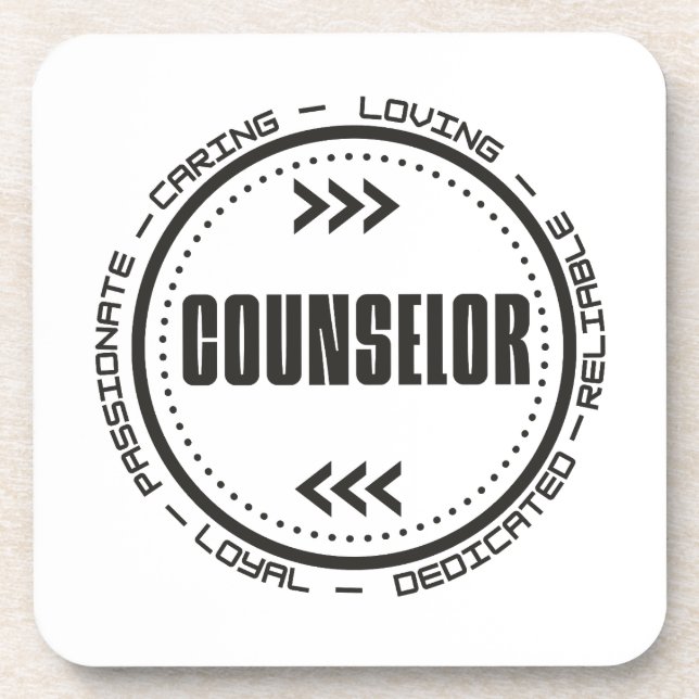 Amazing Counsellor Coaster (Front)