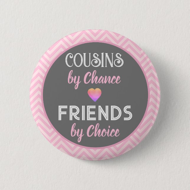 Amazing Cousin gift  2 Inch Round Button (Front)