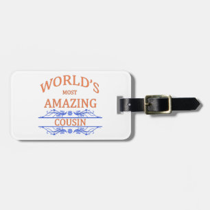 Amazing Cousin Luggage Tag