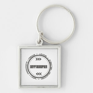Amazing Cryptographer Keychain