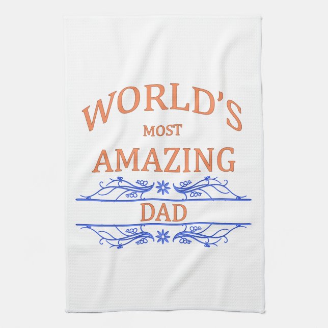 Amazing Dad Kitchen Towel (Vertical)
