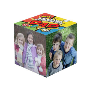 Amazing Dad Photo Cube