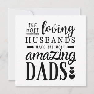 Amazing Dads, Loving Husbands from Wife Card
