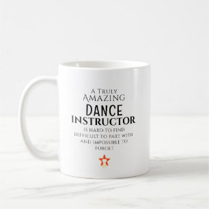 Amazing Dance Instructor Hard To Find Personalized Coffee Mug