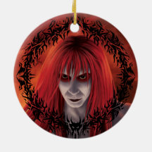 Amazing Demon Boy Ceramic Ornament
