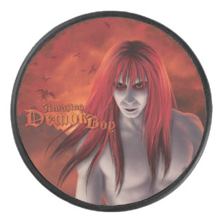 Amazing Demon Boy Dawn of the Demon Hockey Puck