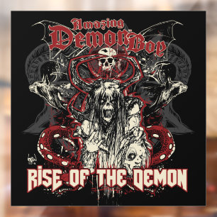 Amazing Demon Boy Rise of the Demon Window Cling