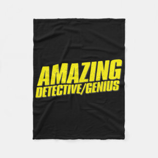 Amazing Detectivegenius Halloween Heist Winner Fan Fleece Blanket