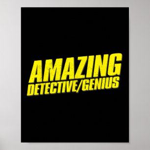 Amazing DetectiveGenius Halloween Heist Winner Fan Poster