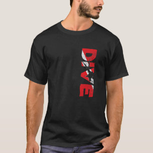 Amazing Dive Scuba Diving Underwater Diver Snorkel T-Shirt