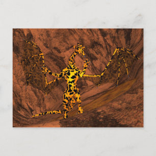 Amazing Dragon Giraffe Postcard