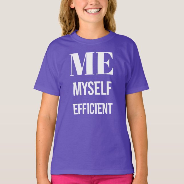 Amazing extrovert smart intellectual typography  T-Shirt (Front)