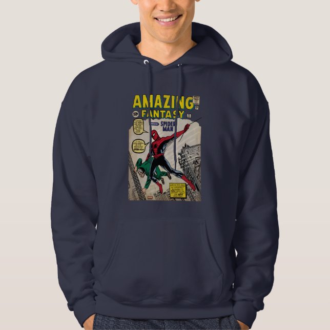 Amazing Fantasy Spider-Man Comic #15 Hoodie (Front)