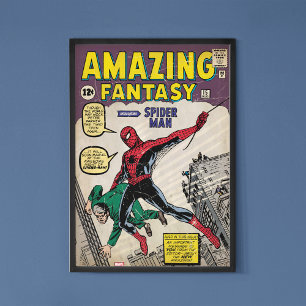 Amazing Fantasy Spider-Man Comic #15 Poster