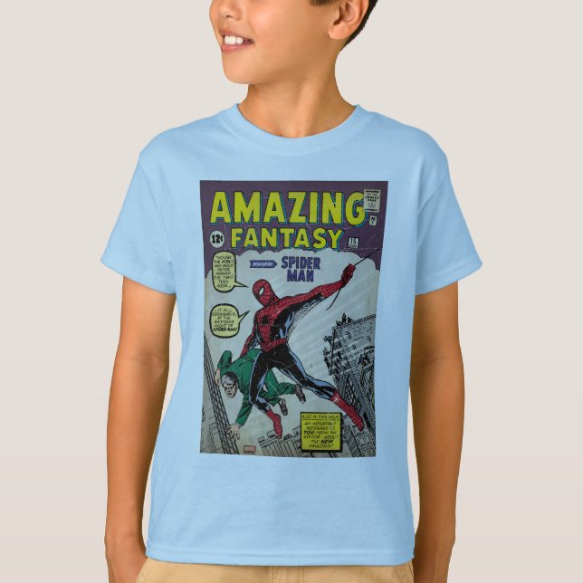 Amazing Fantasy Spider-Man Comic #15 T-Shirt (Front)