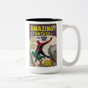 Amazing Fantasy Spider-Man Comic #15 Two-Tone Coffee Mug