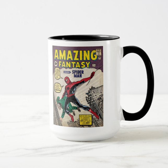 Amazing Fantasy Spider-Man Comic Cover Mug (Right)