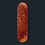 Amazing Fire Tiger Running At Galaxy Starry Night  Skateboard<br><div class="desc">Amazing Fire Tiger Running At Galaxy Starry Night Fantasy Animal Drawing - Choose / Add Your Unique Text / Colour - Make Your Special Gift - Resize and move or remove and add elements / image with customization tool ! - Drawing and Design by MIGNED. You can also transfer my...</div>