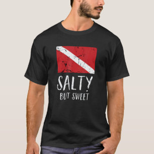 Amazing Funny Scuba Diving TShirt Diver Flag Scuba