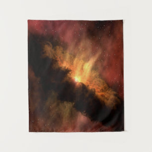 AMAZING GALAXY WITH BRIGHT STARS TAPESTRY