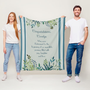 Amazing gift! Custom Retirement blanket