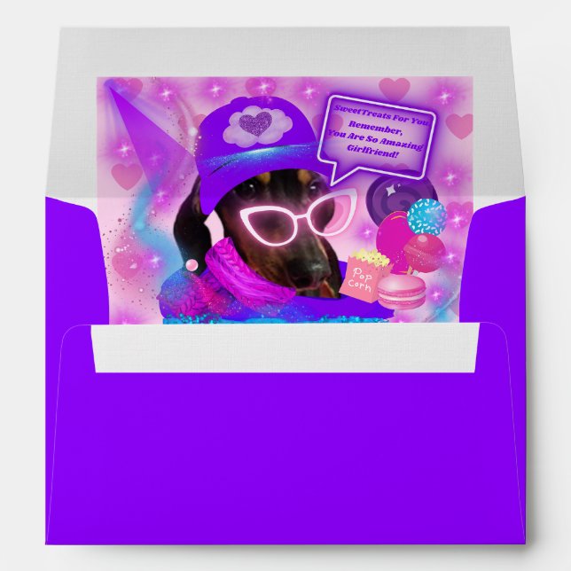 Amazing Girlfriend Matching Envelopes (Back (Bottom))