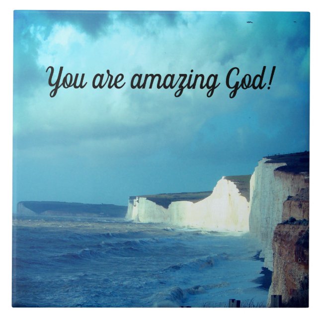 Amazing God Tile (Front)