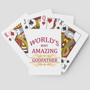 Amazing Godfather Playing Cards