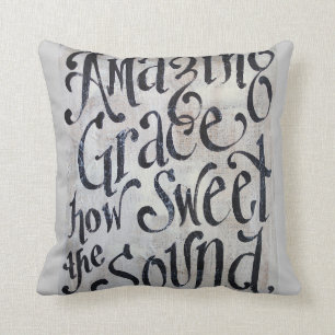 Amazing Grace 16x16" Pillow