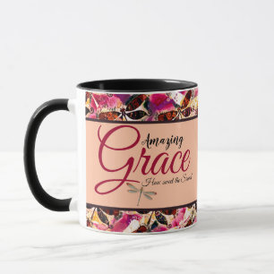 Amazing grace Bright dragonflies Mug