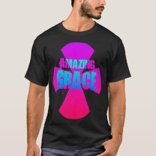 Amazing Grace Christian Cross T-Shirt