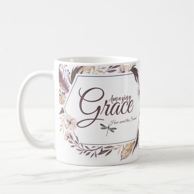 Amazing Grace  Coffee Mug (Left)