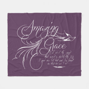 Amazing Grace   Fleece Blanket