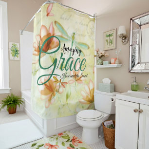 Amazing Grace Flowers and dragonfly 