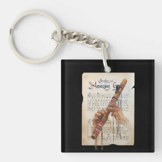 Amazing Grace in the Cherokee Language Keychain