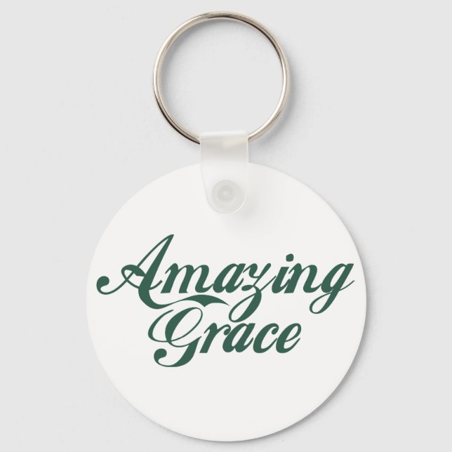 Amazing Grace Keychain (Front)