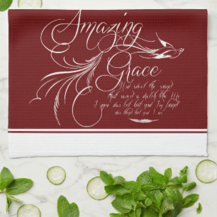 Amazing Grace Kitchen Towel