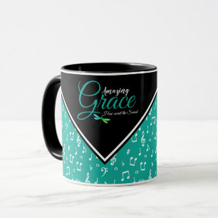 Amazing grace Music symbols   Mug