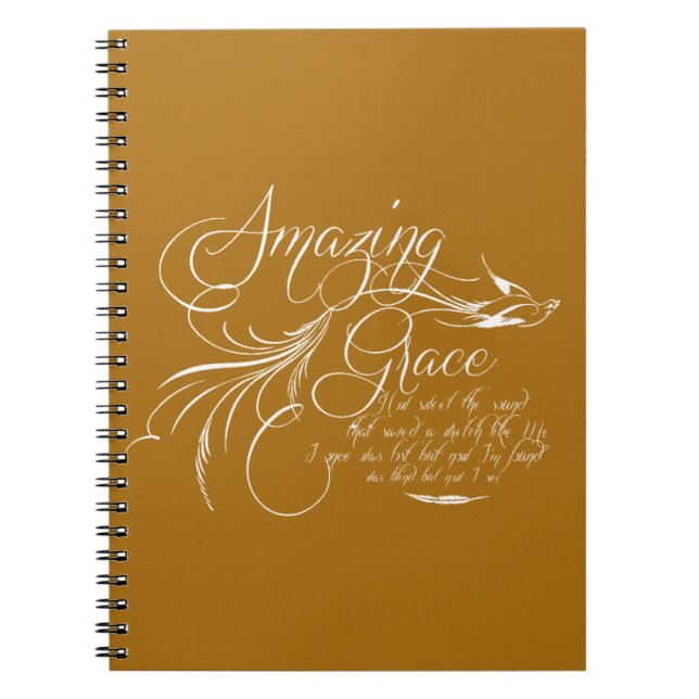 Amazing Grace   Notebook (Front)