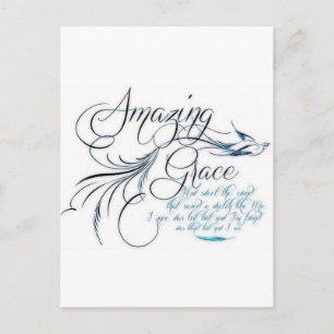Amazing Grace Postcard