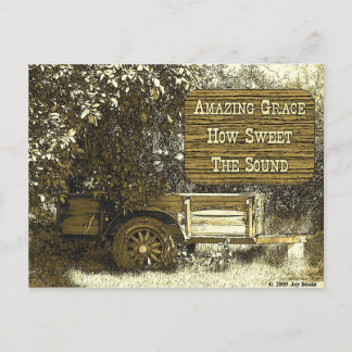 Amazing Grace Postcard